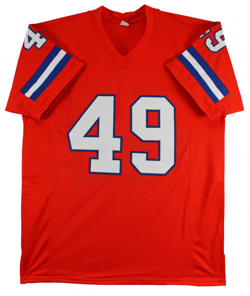 Dennis Smith Denver Broncos Jersey (JSA COA) Denver Defensive Back (1981–1994)