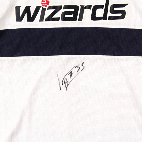 Trevor Booker Signed Washington Wizards Custom On Court Style