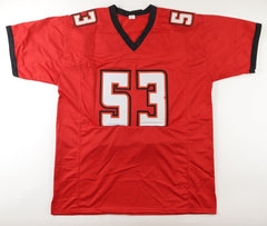 Olakunle Fatukasi Signed Tampa Bay Buccaneers Jersey (JSA COA) Former Rutgers LB