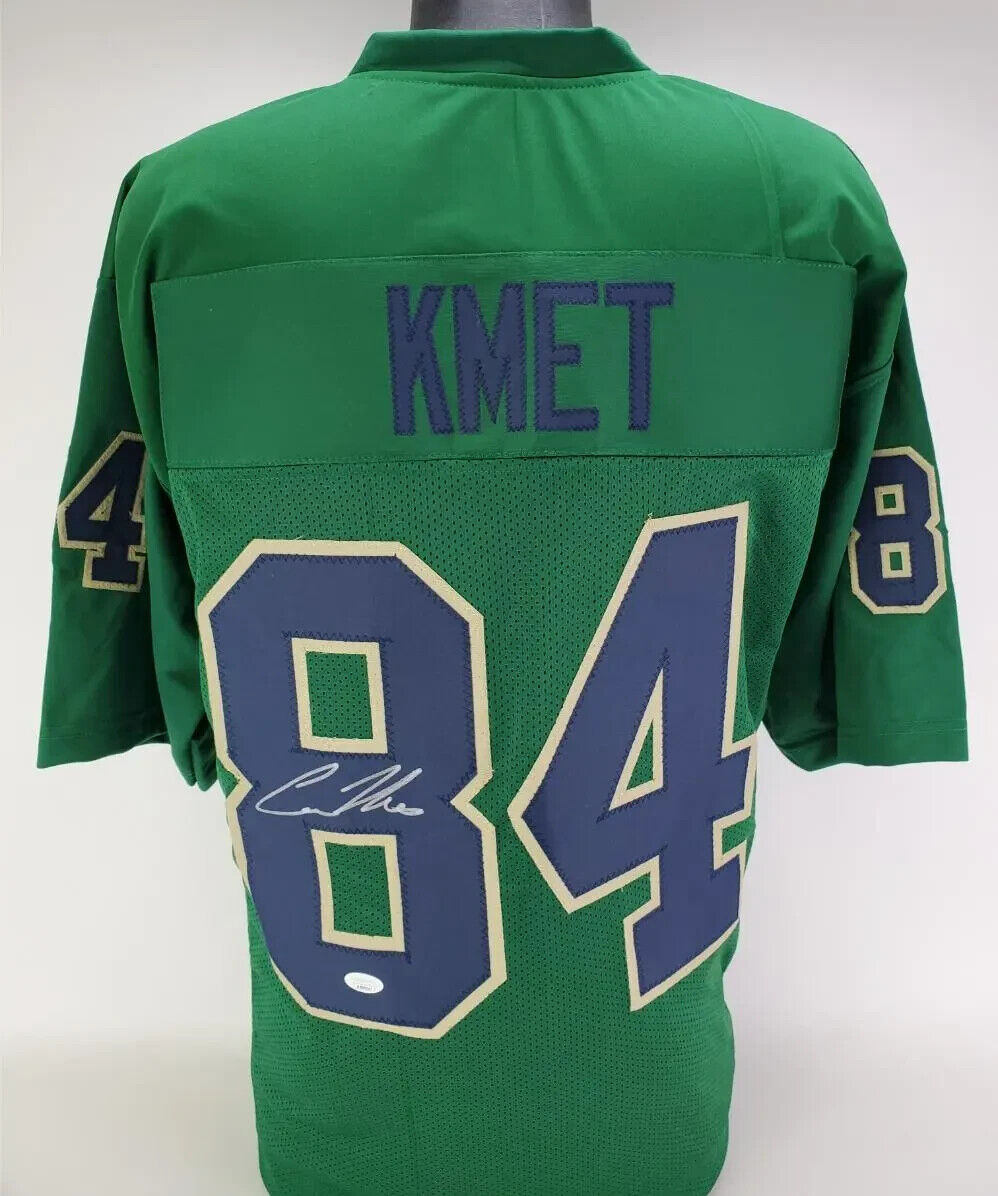 Cole Kmet Signed Notre Dame Fighting Irish Jersey (JSA COA) Chicago Bears T End