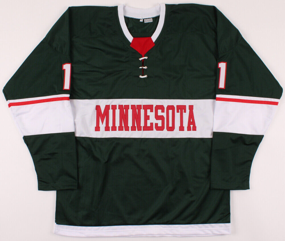 Zach Parise Signed Minnesota Wild Jersey (TSE COA) Career 2005–present / U.N.D.