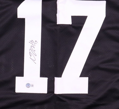 Davante Adams Signed Las Vegas Raiders Jersey (Beckett) 5xPro Bowl Wide Receiver