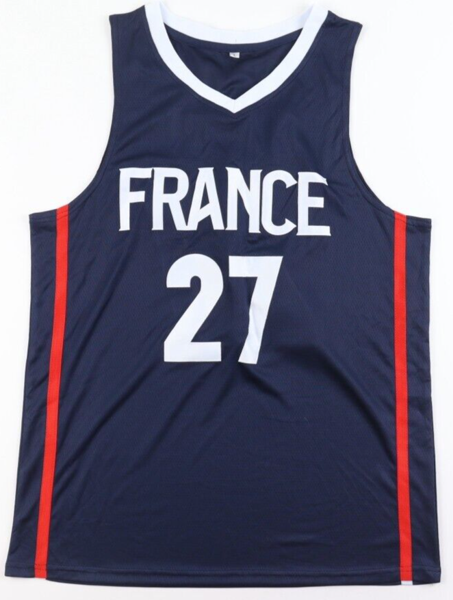 Rudy Gobert Signed Utah Jazz Jersey (JSA COA) 3xNBA All Star / 2020 Olympic Team