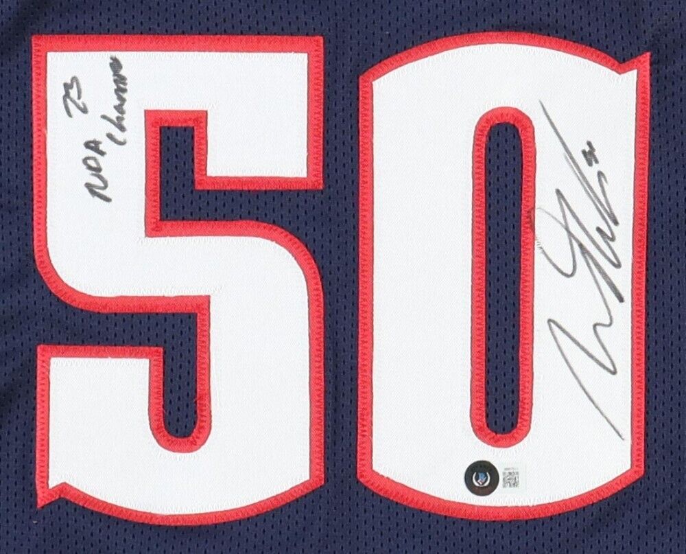 Aaron Gordon Signed Denver Nuggets Jersey Inscribed "NBA Champ 23" (Beckett)