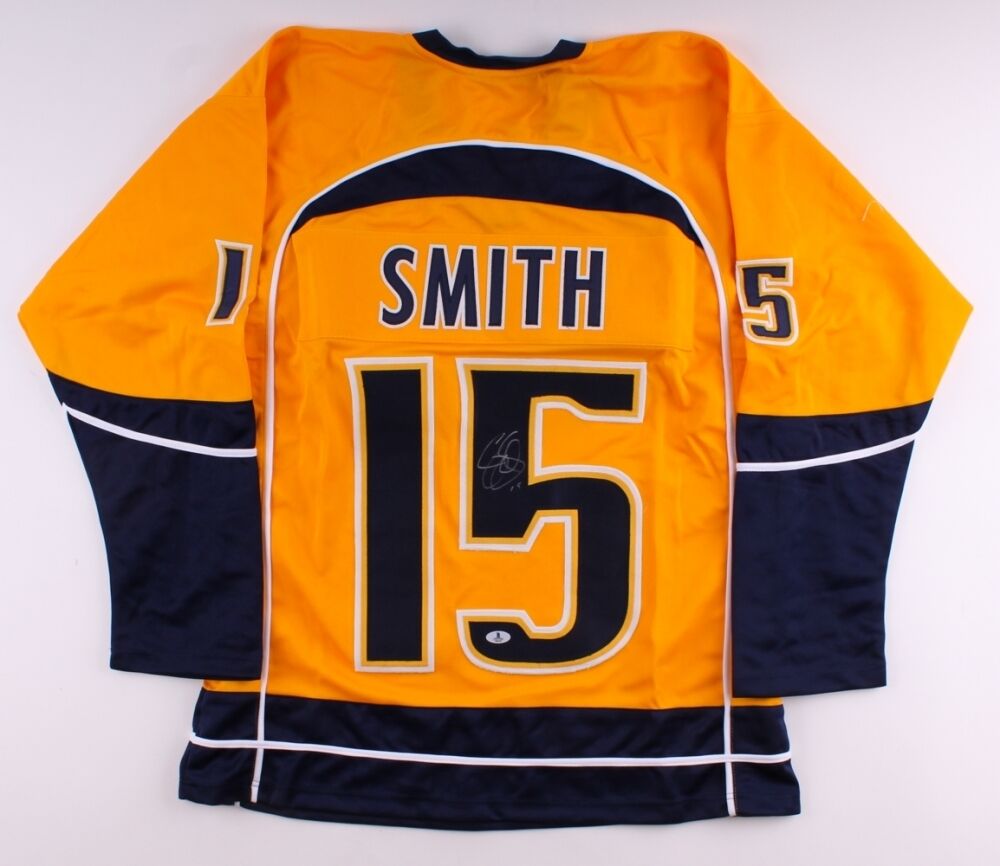 Craig Smith Signed Predators Jersey (Beckett) Playing career 2011–present