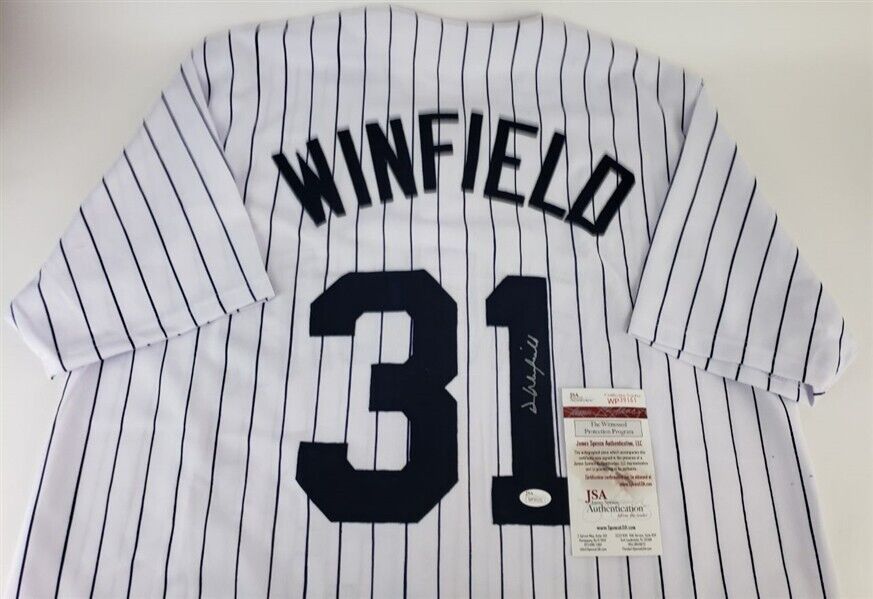 Dave Winfield Signed New York Yankees Jersey (JSA COA) 12×All-Star (1977–1988)