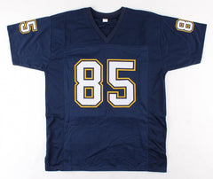 Antonio Gates Signed San Diego Chargers Jersey (Beckett COA)  8×Pro Bowl T.E.