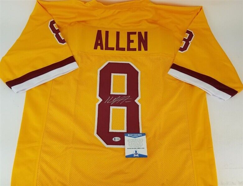 Kyle Allen Signed Washington Redskins Jersey (Beckett COA)Ex Houston Cougar Q.B