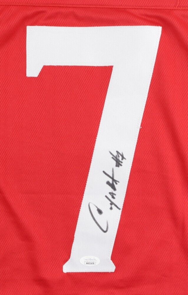 Coby Bryant Signed Cincinnati Bearcat Jersey (JSA) Seattle Seahawk D.B 2022 Pick