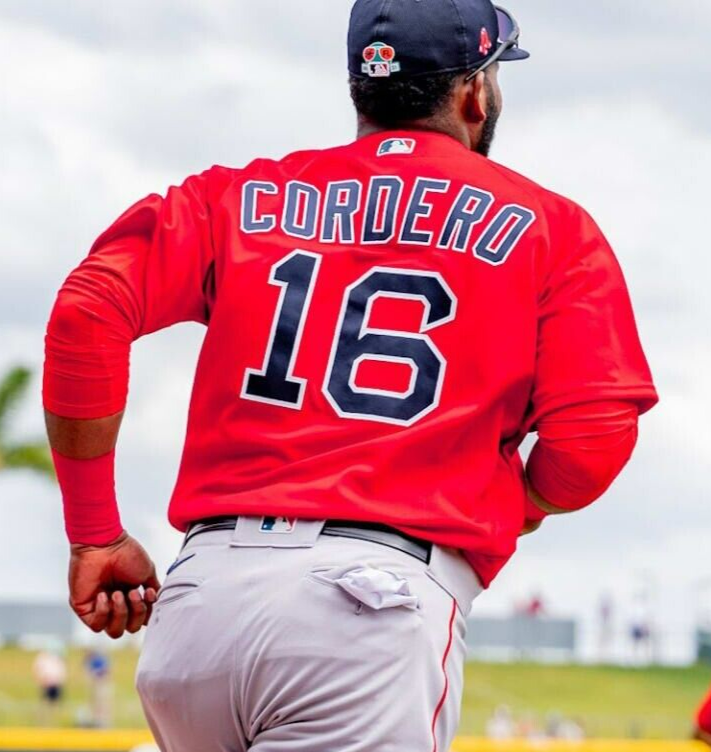 Francisco "Franchy" Cordero Signed Boston Red Sox Nike Style Jersey (JSA COA)