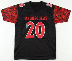 Rashaad Penny Signed San Diego State Aztecs Jersey (Beckett) Philadelphia Eagles