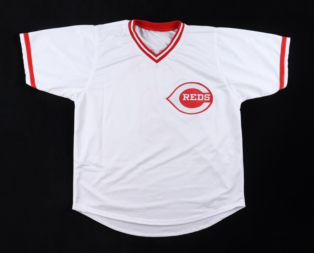 Joe Oliver Signed Cincinnati Reds Jersey (JSA) 1990 World Series Champ / Catcher