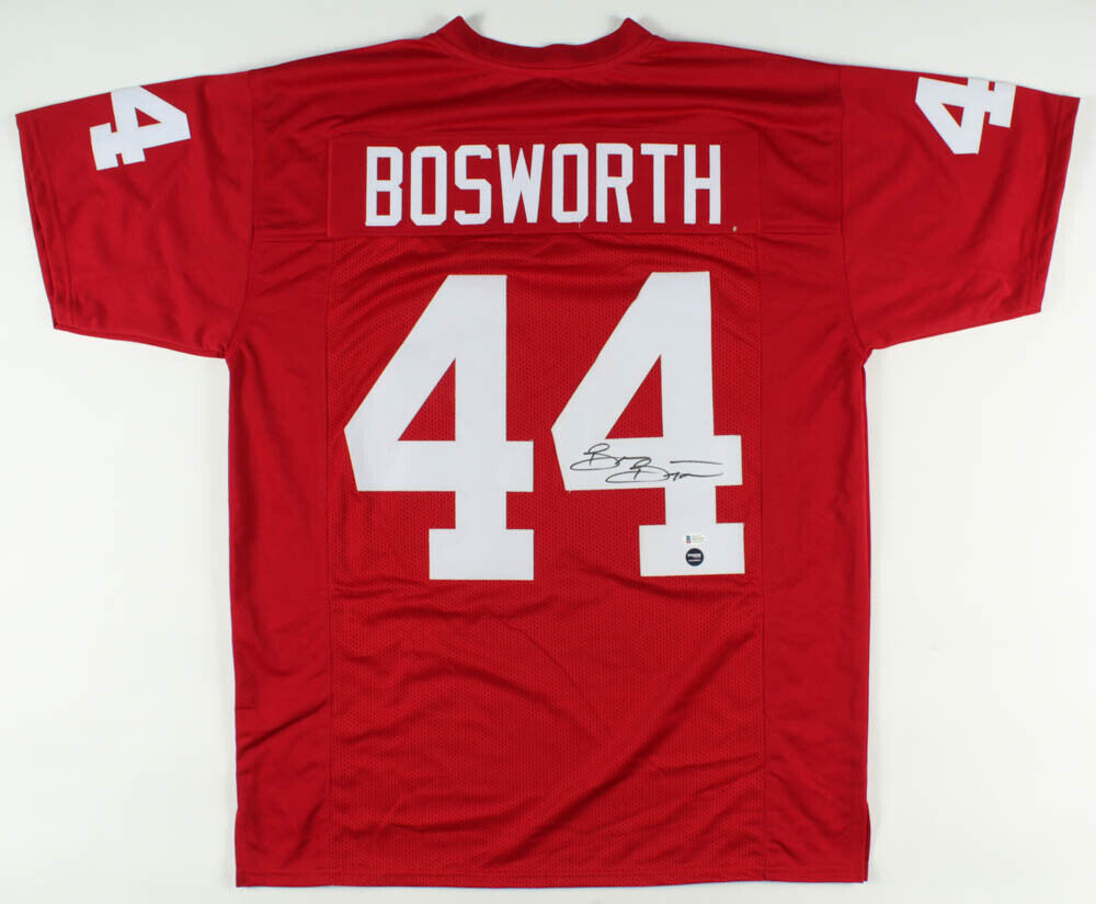 Brian Bosworth Signed Oklahoma Sooners Jersey (Beckett COA) Seattle Seahawks L.B