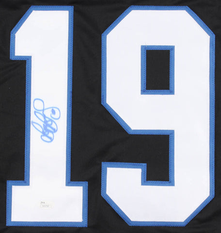 Brian Bradley Signed Lightning Jersey (JSA COA)  Tampa's 1st ever goal scorer