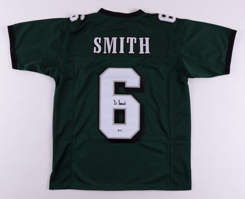 DeVonta Smith Signed Philadelphia Eagles Jersey (Beckett COA) 2021 1st Rd Pk WR