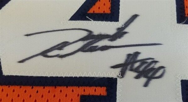 Derrick Coleman Signed Syracuse Orange Jersey (JSA COA) #1 Pick 1990 New Jersey