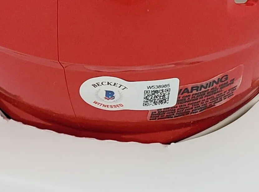 Felix Anudike-Uzomah Signed Kansas City Chiefs Speed Mini Helmet (Beckett) D.E.