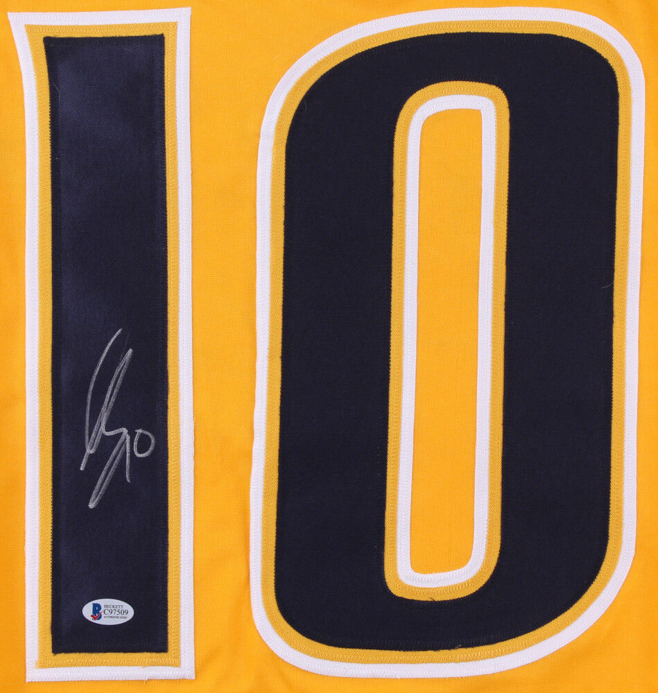 Colton Sissons Signed Nashville Predators Jersey (Beckett COA) Center