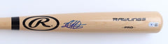 Jose Siri Signed Rawlings Pro Bat (Beckett) Tampa Bay Rays, Houston Astros C.F.