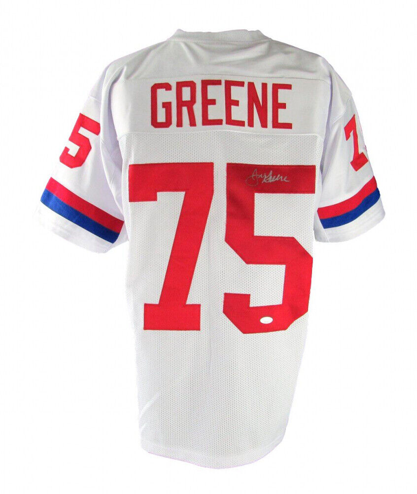 Mean Joe Greene Signed Pittsburgh Steeler AFC Pro Bowl Jersey (JSA COA) HOF 1987