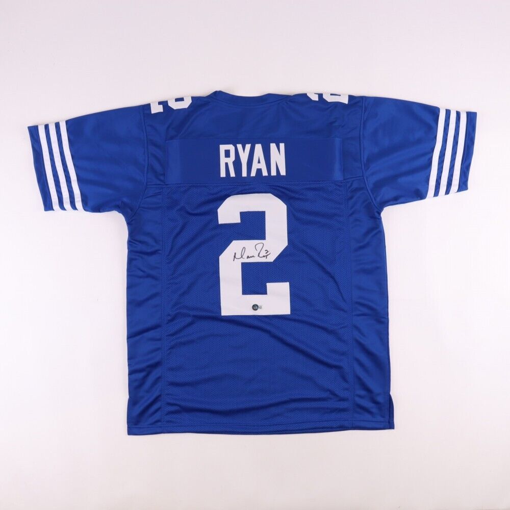 Matt Ryan Signed Indianapolis Colts Jersey (Beckett) Matty Ice / 2016 NFL MVP
