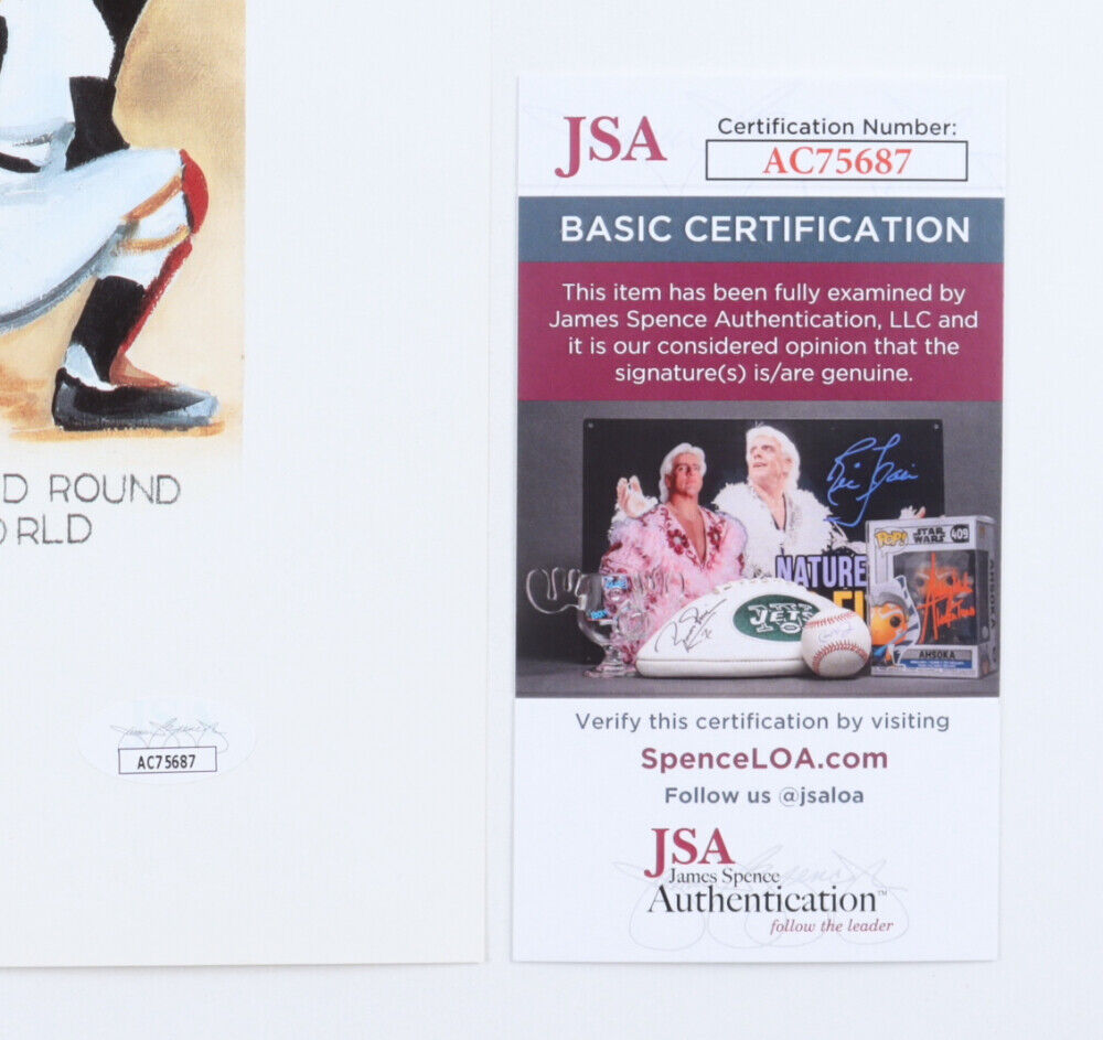 Lou Brock Signed 16x20 Print Inscribed "938" (JSA COA) St. Louis Cardinal HOF OF