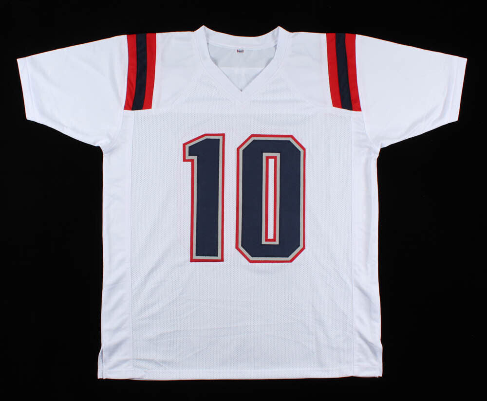 Damiere Byrd Signed Patriots Jersey (JSA COA) New England Starting Wide Receiver