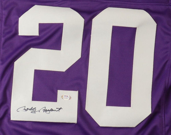 Friendly Confines Bobby Bryant Signed Minnesota Vikings Purple Home Jersey (PSA) 2xPro Bowl D.B.