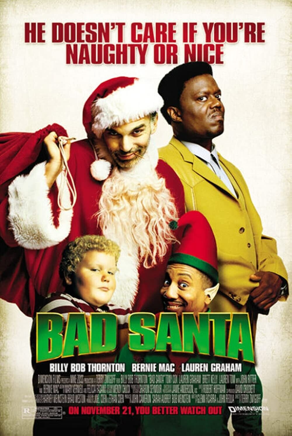Billy Bob Thornton (Willie Soke) Bad Santa / Signed Full 2003 Movie Script (JSA)