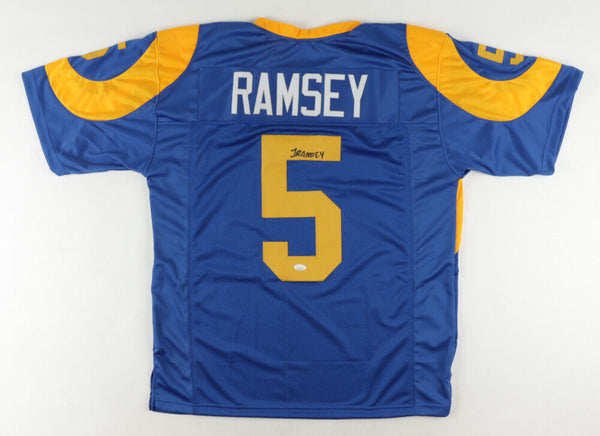 Jalen Ramsey Signed Autographed Jersey Los Angeles Rams White JSA WIT915659  at 's Sports Collectibles Store