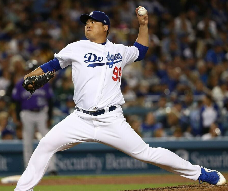 Hyun-Jin Ryu Signed K.B.O.'s Hanwha Eagles Jersey (JSA COA) Dodgers & Blue Jays
