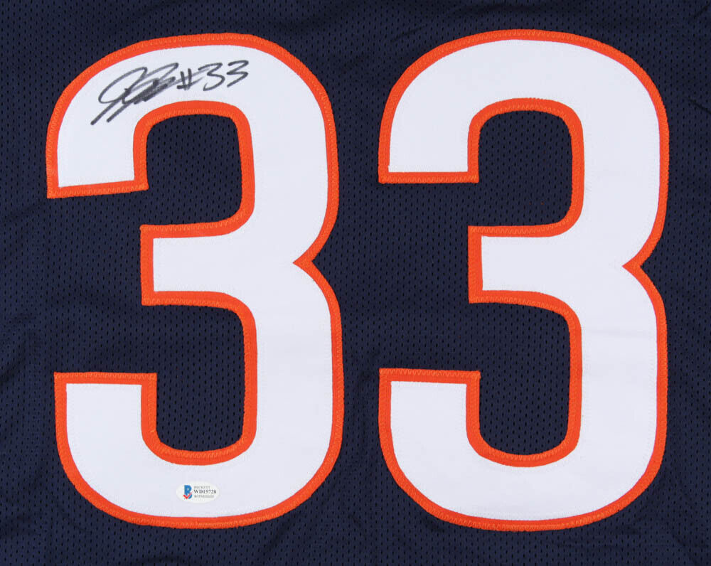 Jaylon Johnson Signed Chicago Bears Jersey (Beckett Holo) 2020 2nd Rd Pck / Utah
