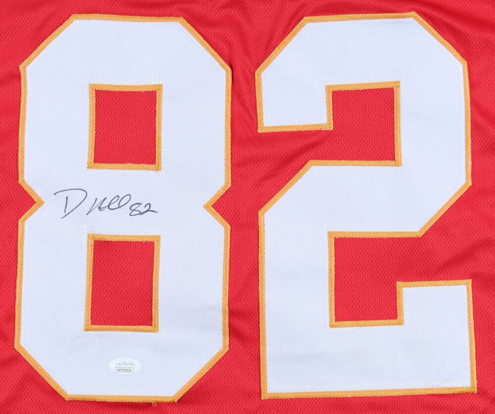 Dante Hall Signed Kansas City Chiefs Jersey (JSA Hologram) 2xPro Bowl Receiver