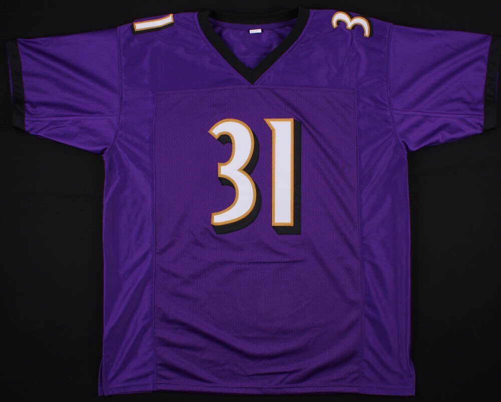 Jamal Lewis Signed Baltimore Ravens Jersey (JSA COA) Super Bowl Champion (XXXV)
