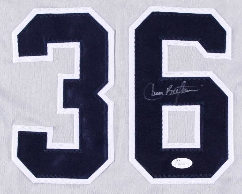 Carlos Beltran Signed New York Yankees Jersey (JSA Hologram) "Señor Octubre"
