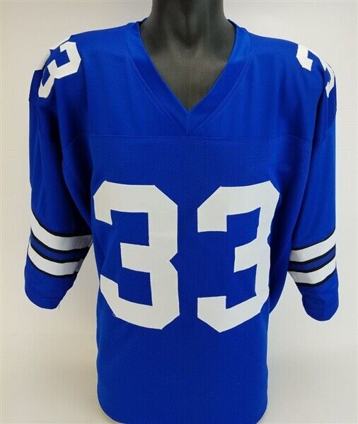 Duane Thomas Signed Dallas Cowboys Throwback Jersey (JSA COA)Super Bowl VI Champ