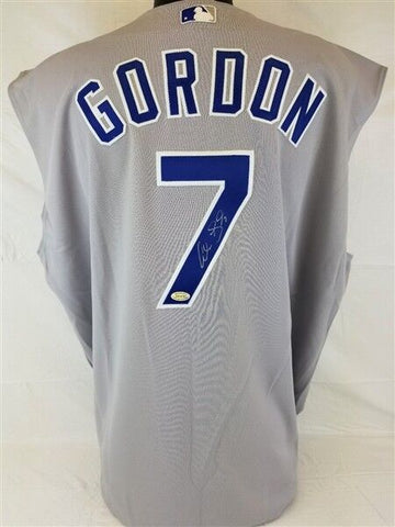 Alex Gordon Signed Kansas City Royals Russell Athletics Jersey (Hollywood COA)