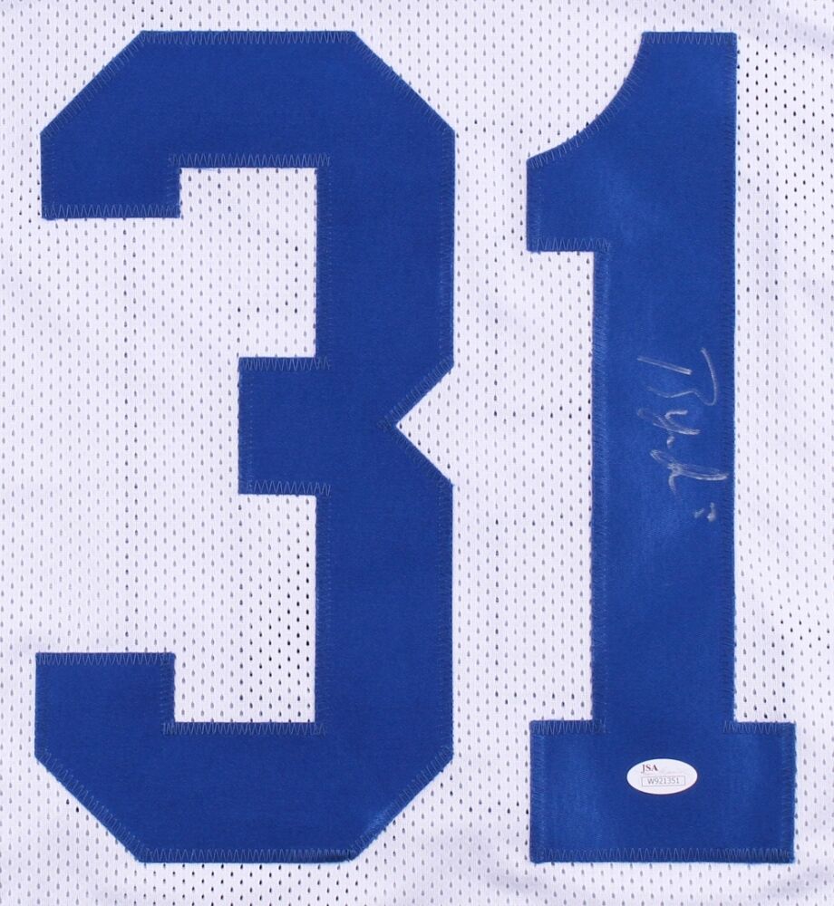 Byron Jones Signed Cowboys Jersey (JSA COA) Dallas 2015 1st Round Draft Pick