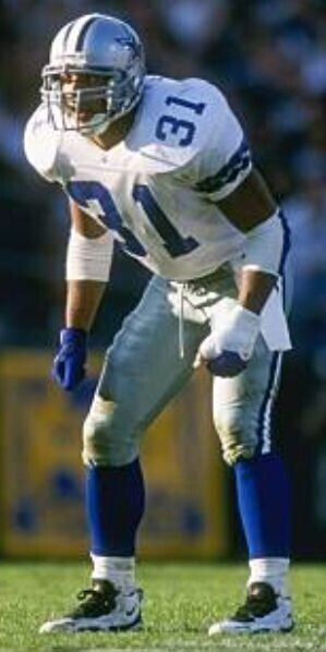 Brock Marion Signed Dallas Cowboys White Home Jersey "2x SB Champs" (JSA COA)