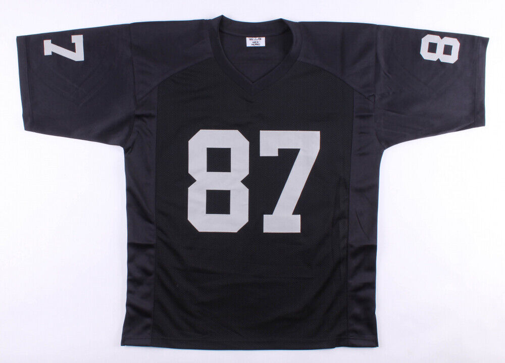 Jared Cook Signed Oakland Raiders Jersey (Pro Player Holo) 2018 Pro Bowl T.E.