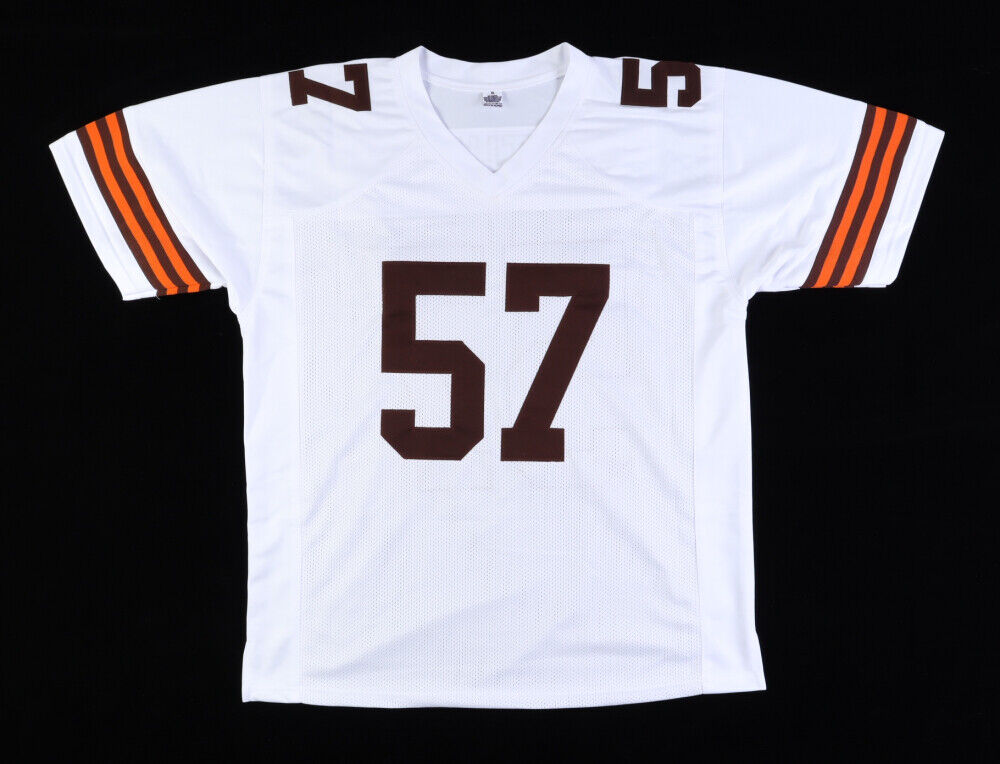 Clay Matthews Jr. Signed Cleveland Browns Jersey (Beckett) 4xPro Bowl Linebacker