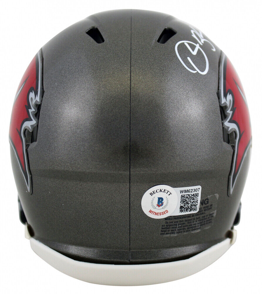 Derrick Brooks Signed Tampa Bay Buccaneers Mini Helmet (Beckett) 11xPro Bowl LB