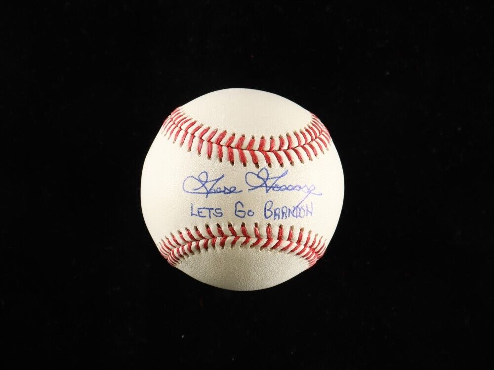 Goose Gossage Signed OML HOF Baseball "Let's Go Brandon" Beckett
