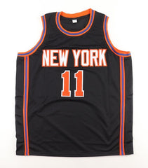 Jalen Brunson Signed New York Knicks Jersey (Beckett) 2xNCAA Champs / Villanova
