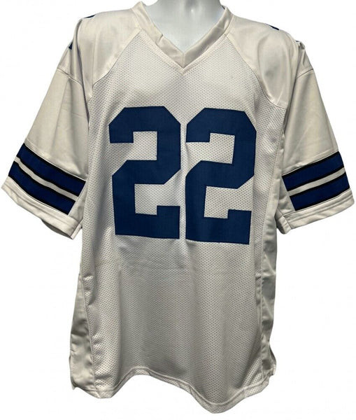 EMMITT SMITH AUTOGRAPHED DALLAS COWBOYS DOUBLE STAR JERSEY TRISTAR