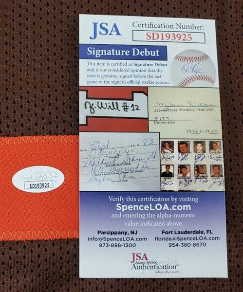 Greg Newsome Signed Cleveland Browns Color Rush Jersey (JSA COA) 2021 1st Rnd Pk