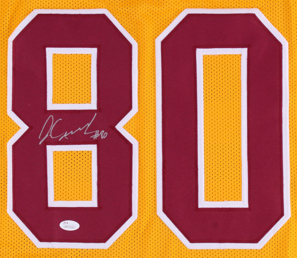 Jamison Crowder Signed Redskins Throwback Jersey (JSA COA) 2015 4th rnd Draft Pk