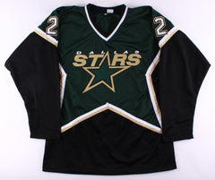 Brett Hull Signed Dallas Stars Jersey (JSA COA) Rare #22 Worn only in 1998