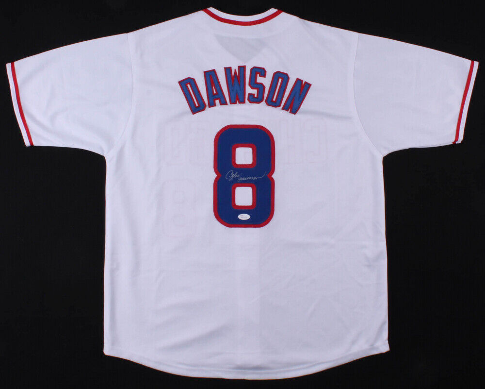 Andre Dawson Signed Cubs Jersey (JSA COA) 8×All-Star (1981–1983, 1987–1991)