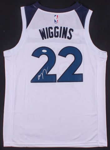Andrew Wiggins Signed Minnesota Timberwolves Custom Jersey (JSA)2014 #1 Draft Pk